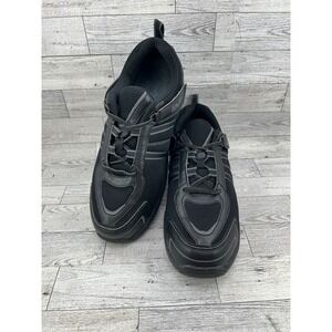 Orthofeet BioFit 911 Women 11.5D Black Lace Up‎ Comfort Walking Shoes Sneakers
